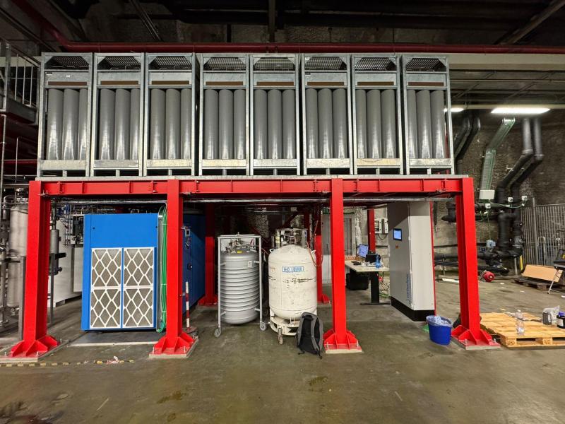 High Pressure Storage & Screw Compressor