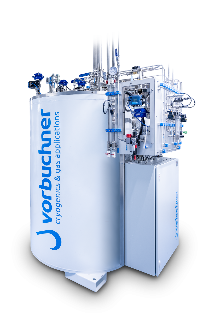 Heliumverflüssigung Anlage bei Vorbuchner Heliumverflüssigung Anlage bei Vorbuchner